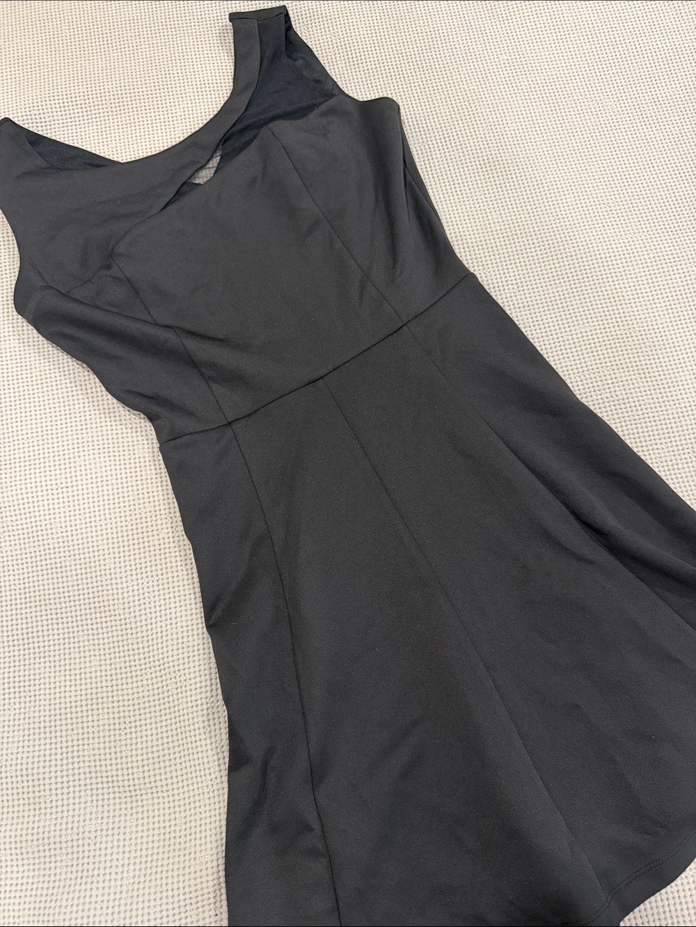 Sweet Storm Black Sleeveless Mini Dress